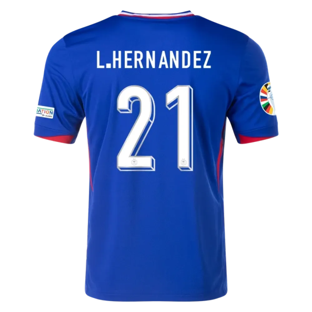 Lucas Hernández France 24/25 Home Jersey