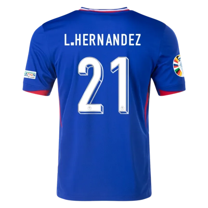 Lucas Hernández France 24/25 Home Jersey