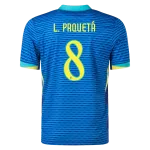Lucas Paquetá Brazil 24/25 Away Jersey