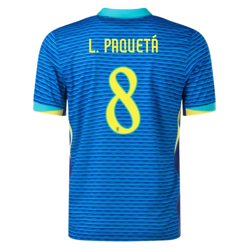 Lucas Paquetá Brazil 24/25 Away Jersey