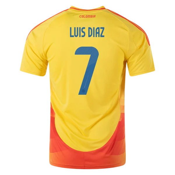 Luis Díaz Colombia 24/25 Home Jersey
