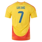 Luis Díaz Colombia 24/25 Home Jersey