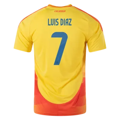 Luis Díaz Colombia 24/25 Home Jersey 01