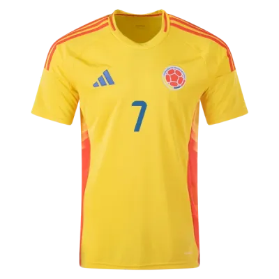 Luis Díaz Colombia 24/25 Home Jersey 02