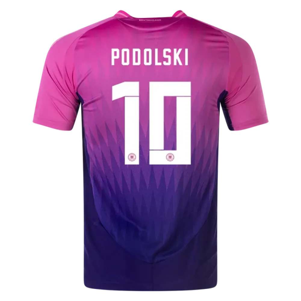 Lukas Podolski Germany 24/25 Player Away Jersey (Legends Players)