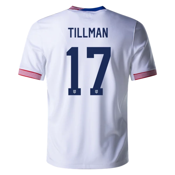 Malik Tillman USMNT 24/25 Home Jersey