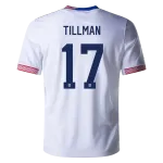 Malik Tillman USMNT 24/25 Home Jersey