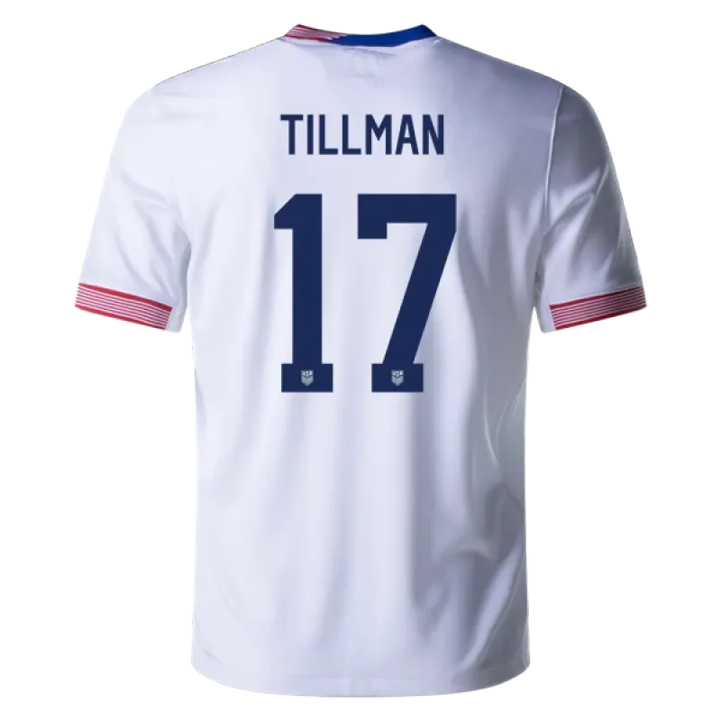 Malik Tillman USMNT 24/25 Home Jersey