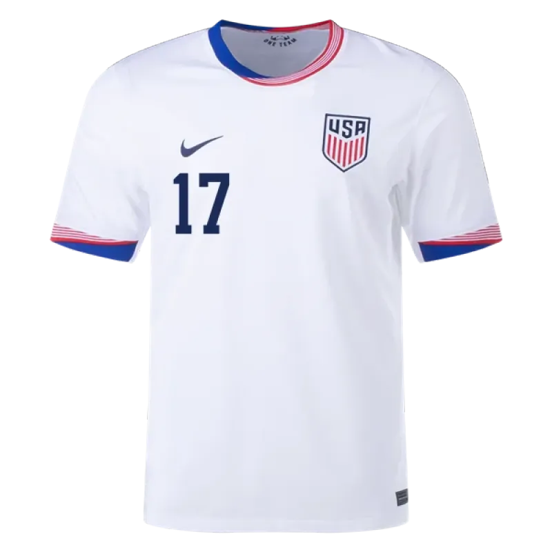 Malik Tillman USMNT 24/25 Home Jersey