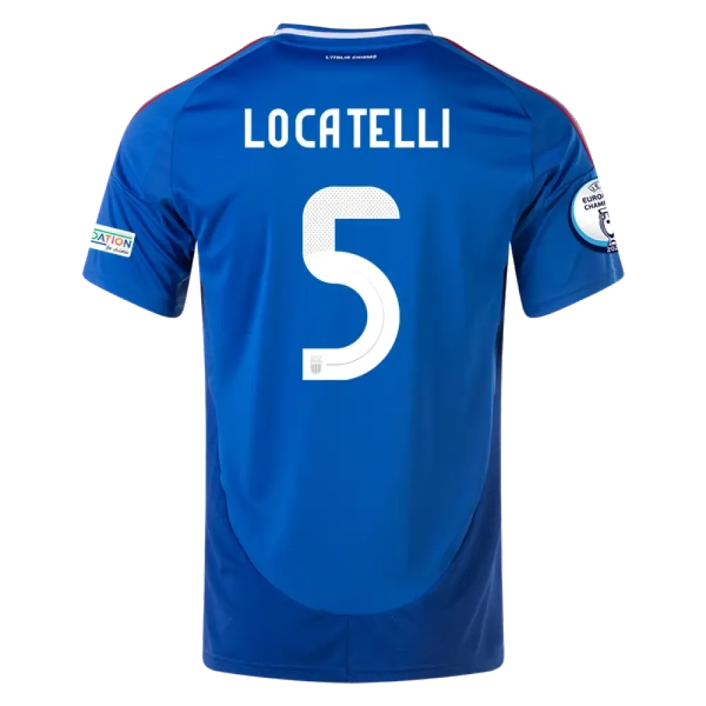 Manuel Locatelli Italy 24/25 Home Jersey