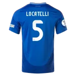 Manuel Locatelli Italy 24/25 Home Jersey