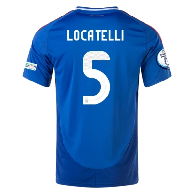 Manuel Locatelli Italy 24/25 Home Jersey 01