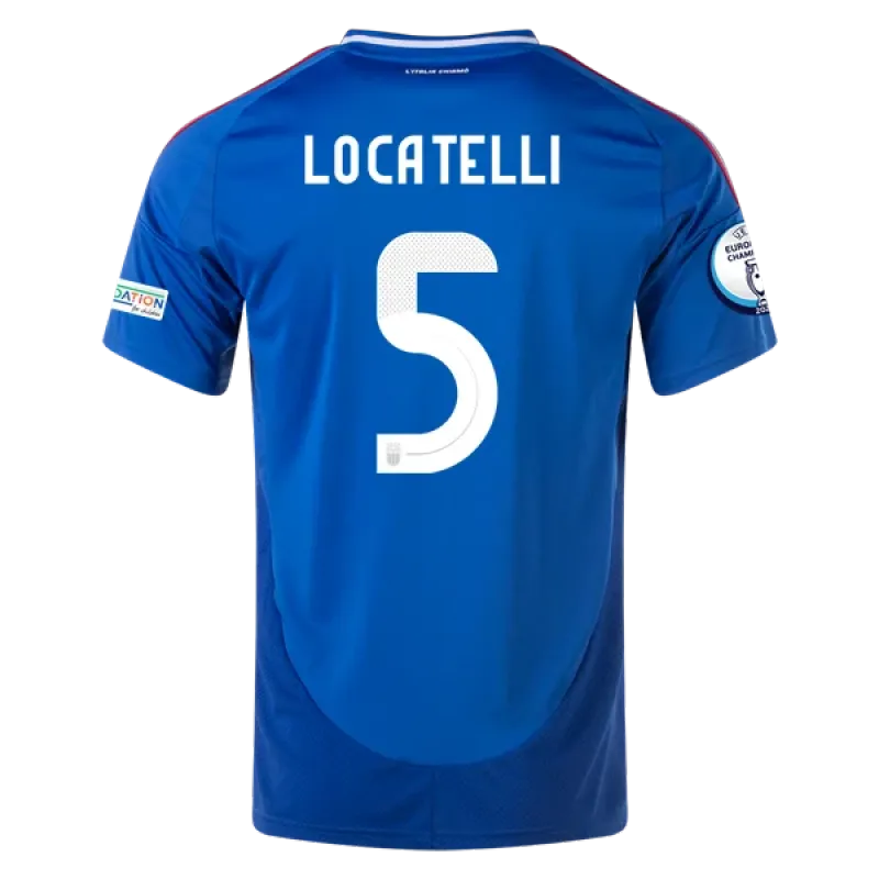 Manuel Locatelli Italy 24/25 Home Jersey