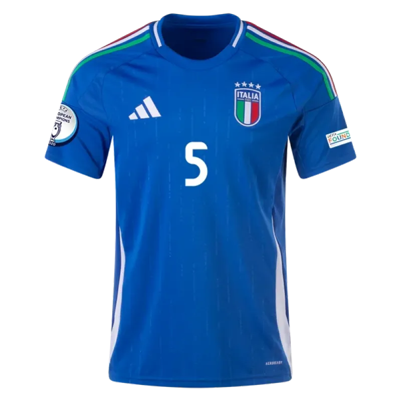 Manuel Locatelli Italy 24/25 Home Jersey