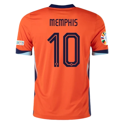 Memphis Depay Netherlands 24/25 Home Jersey 01