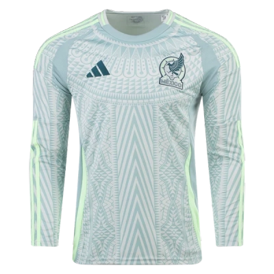 Mexico 24/25 Long Sleeve Away Jersey 01