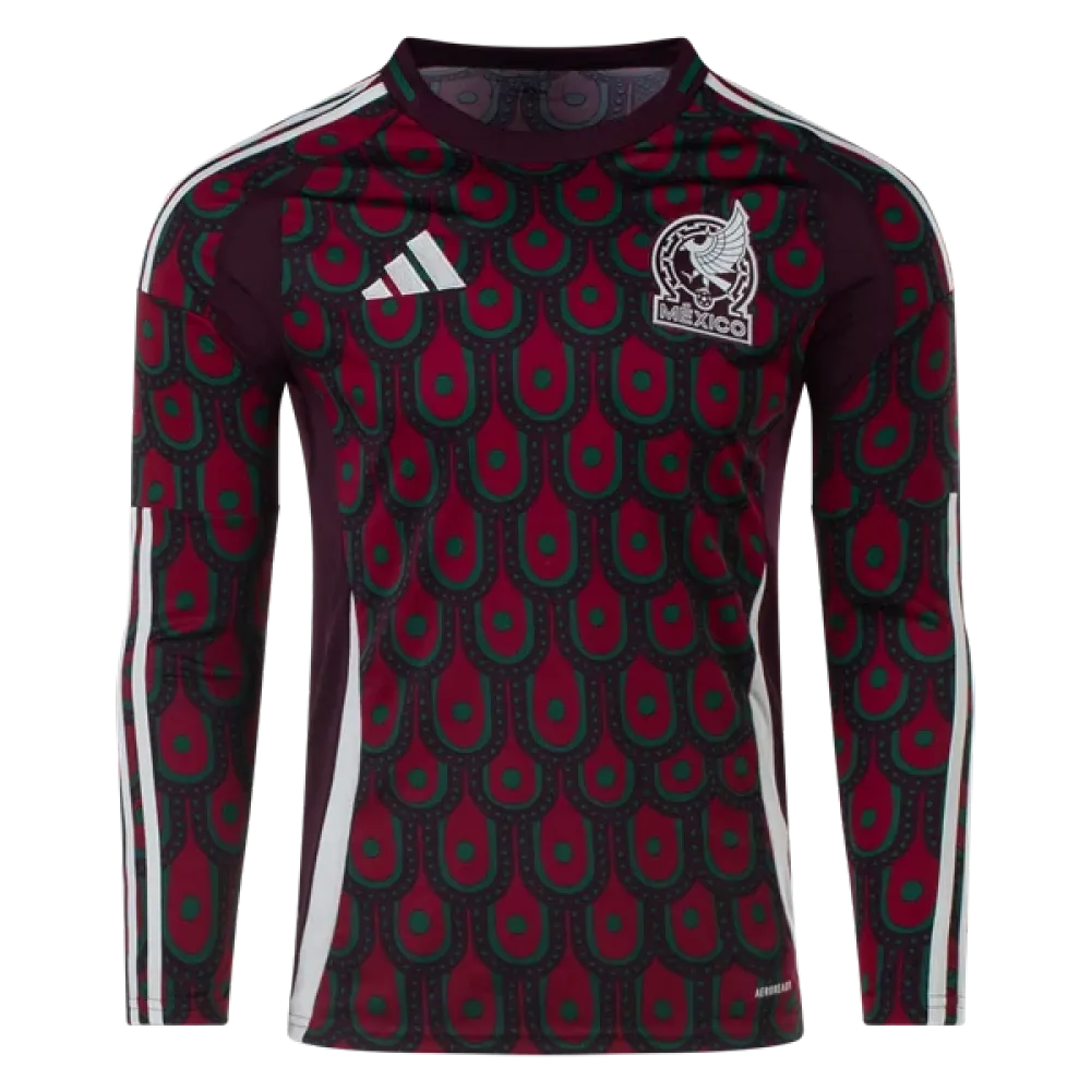 Mexico 24/25 Long Sleeve Home Jersey 