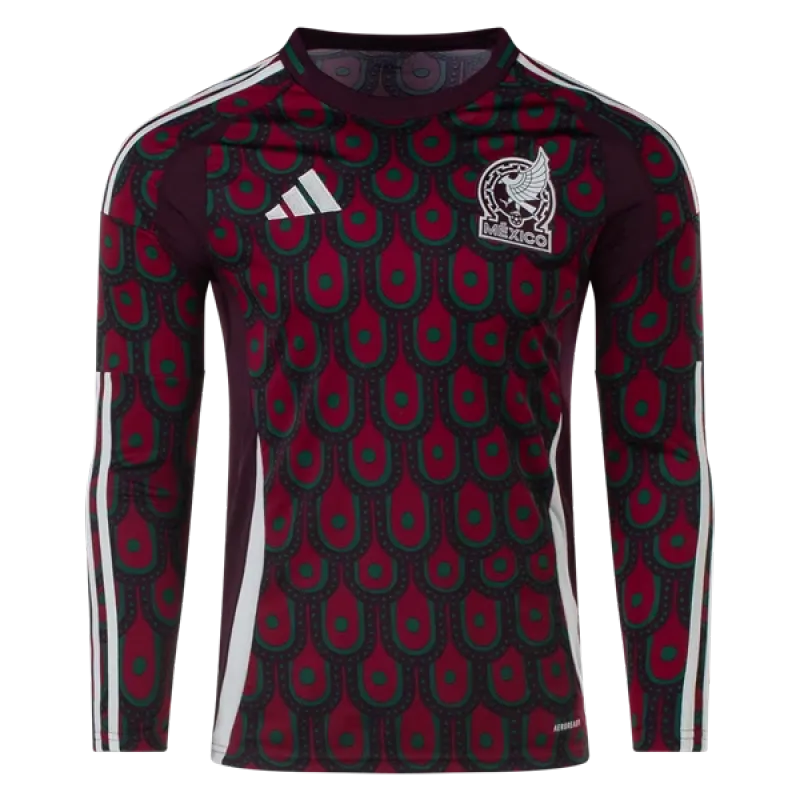 Mexico 24/25 Long Sleeve Home Jersey 