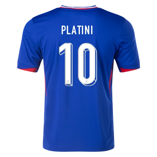 Michel Platini France 24/25 Home Jersey (Legends Players)