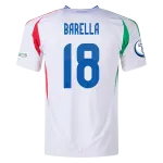 Nicolò Barella Italy 24/25 Away Jersey