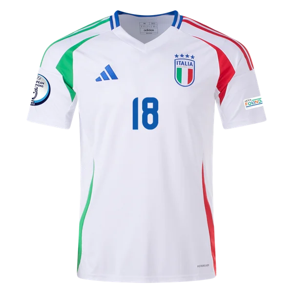 Nicolò Barella Italy 24/25 Away Jersey