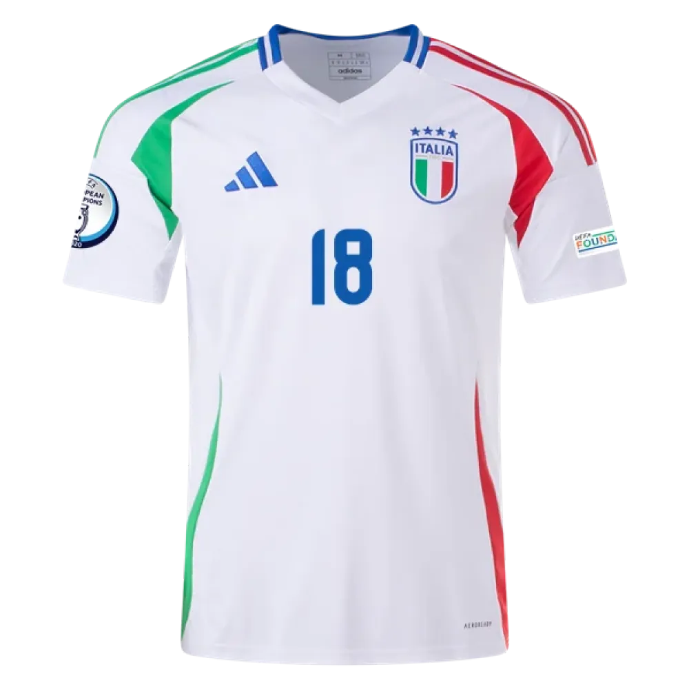 Nicolò Barella Italy 24/25 Away Jersey