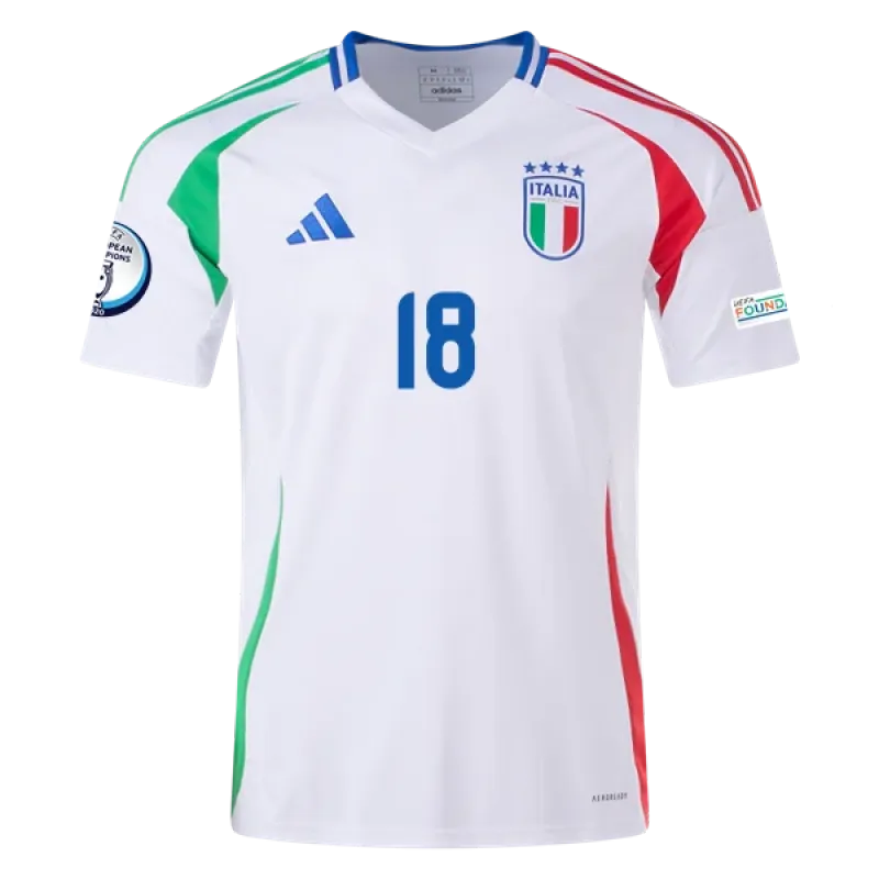 Nicolò Barella Italy 24/25 Away Jersey