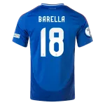 Nicolò Barella Italy 24/25 Home Jersey