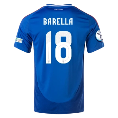 Nicolò Barella Italy 24/25 Home Jersey 01