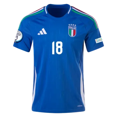 Nicolò Barella Italy 24/25 Home Jersey 02