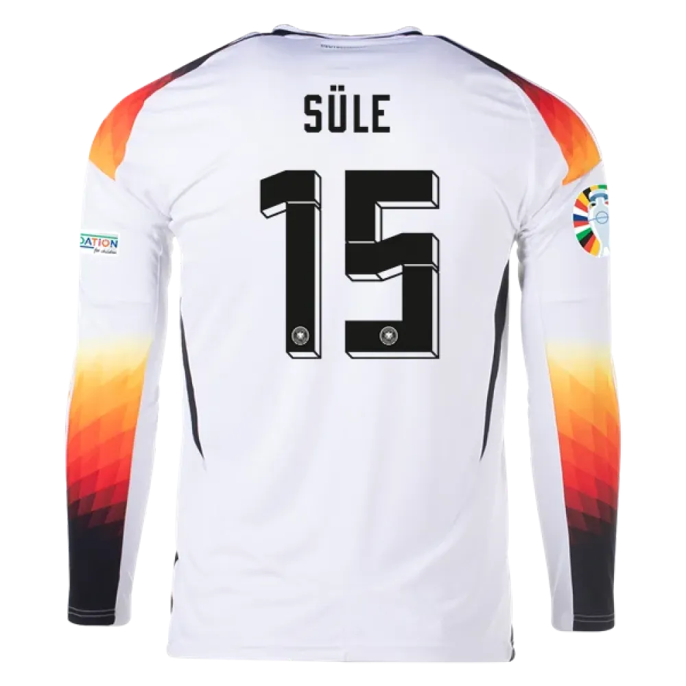 Niklas Süle Germany 24/25 Long Sleeve Home Jersey