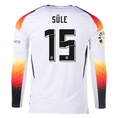 Niklas Süle Germany 24/25 Long Sleeve Home Jersey 01