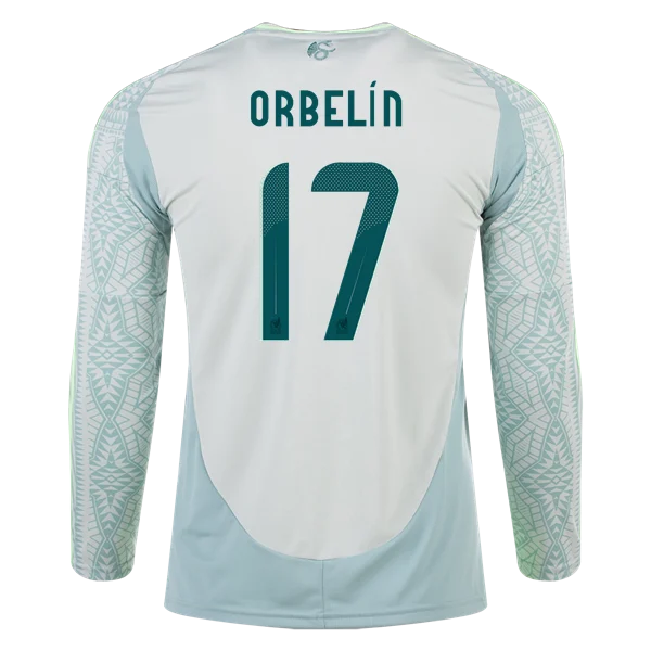 Orbelín Pineda Mexico 24/25 Long Sleeve Away Jersey