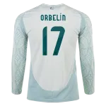 Orbelín Pineda Mexico 24/25 Long Sleeve Away Jersey