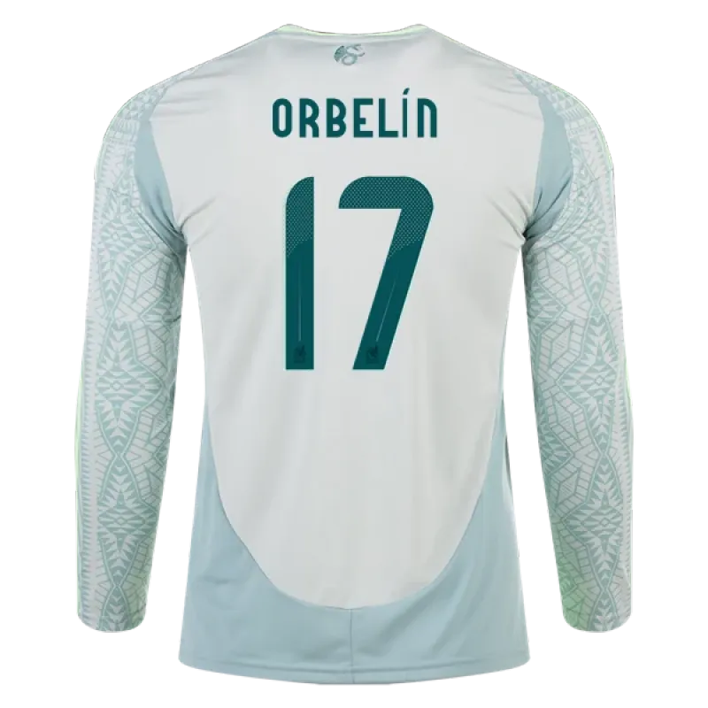 Orbelín Pineda Mexico 24/25 Long Sleeve Away Jersey