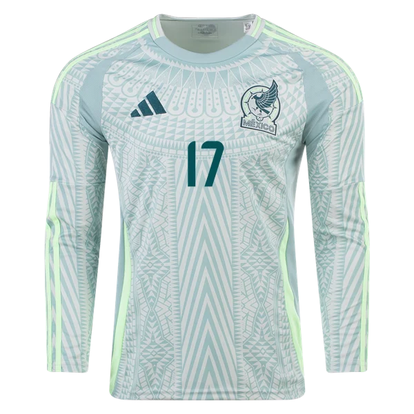 Orbelín Pineda Mexico 24/25 Long Sleeve Away Jersey