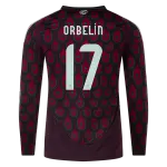 Orbelín Pineda Mexico 24/25 Long Sleeve Home Jersey
