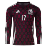 Orbelín Pineda Mexico 24/25 Long Sleeve Home Jersey