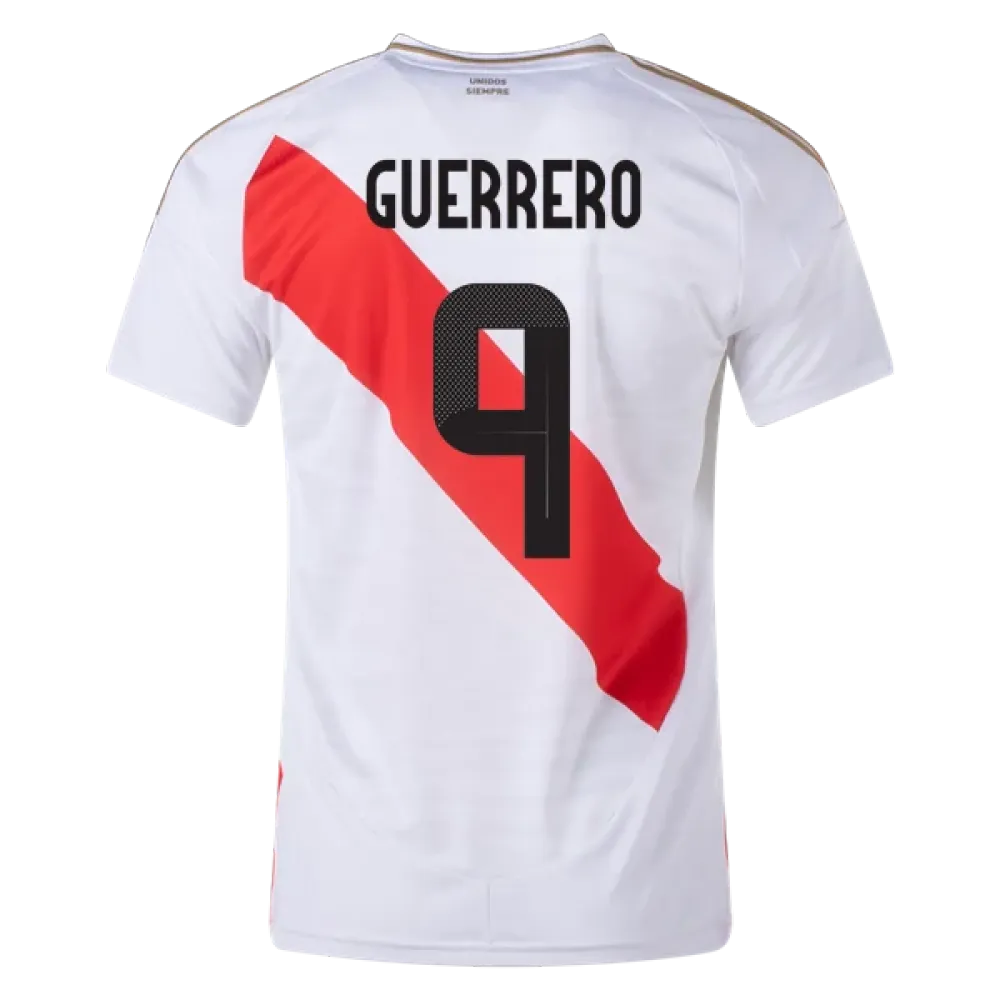 Paolo Guerrero Peru 24/25 Home Jersey
