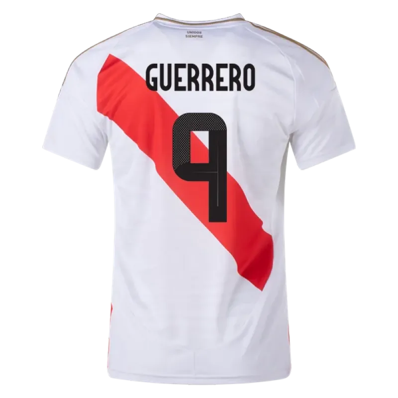 Paolo Guerrero Peru 24/25 Home Jersey