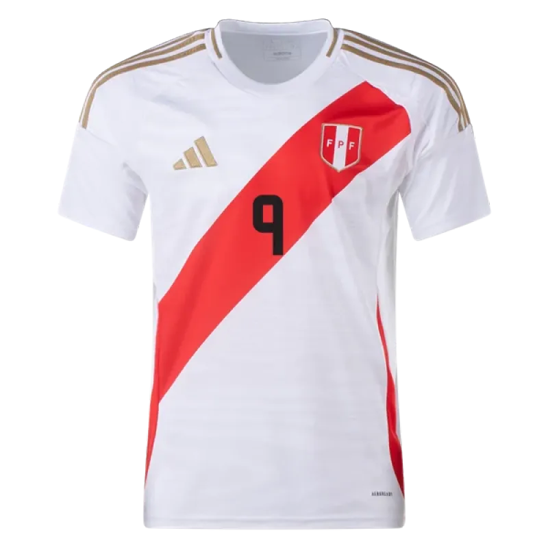 Paolo Guerrero Peru 24/25 Home Jersey