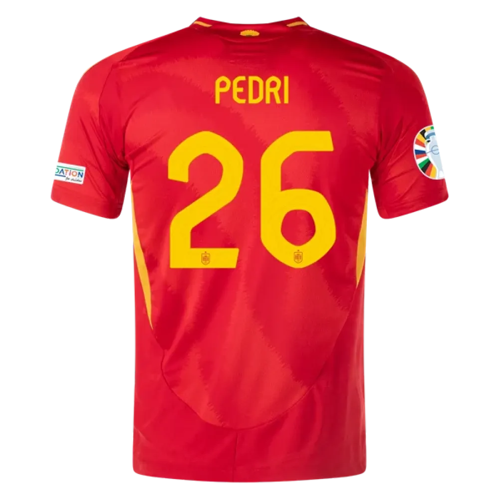 Pedri Spain 24/25 Player Home Jersey