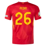 Pedri Spain 24/25 Player Home Jersey