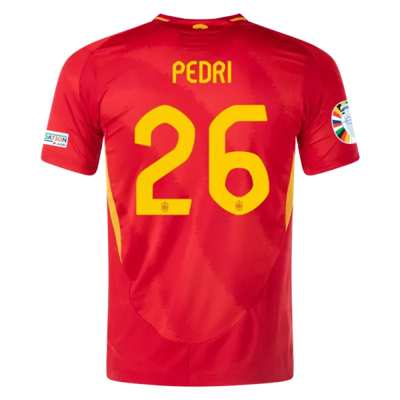 Pedri Spain 24/25 Player Home Jersey