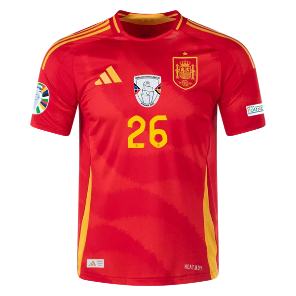 Pedri Spain 24/25 Player Home Jersey