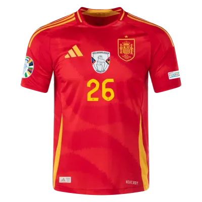 Pedri Spain 24/25 Player Home Jersey 02