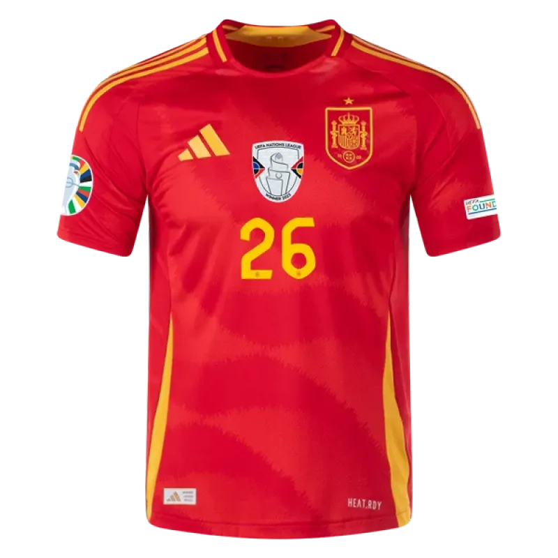 Pedri Spain 24/25 Player Home Jersey