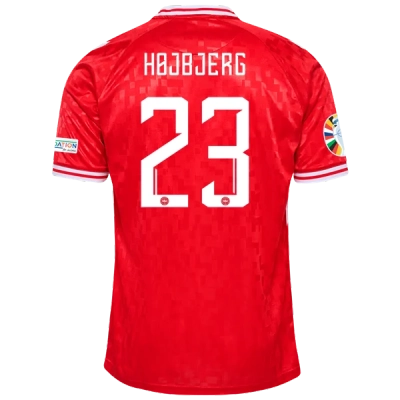 Pierre-Emile Højbjerg Denmark 24/25 Home Jersey 01