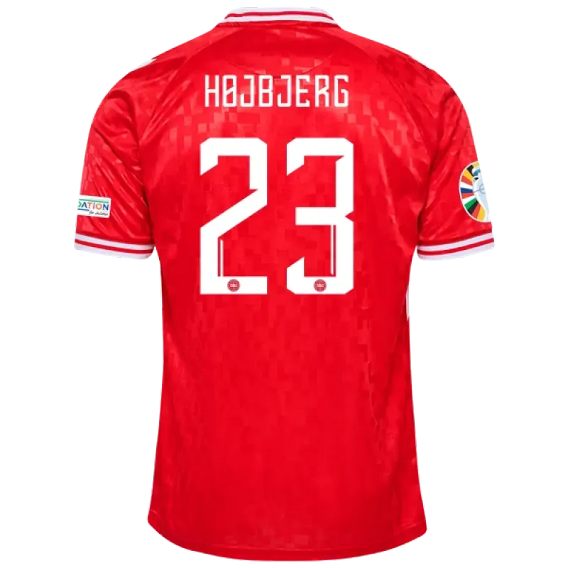Pierre-Emile Højbjerg Denmark 24/25 Home Jersey