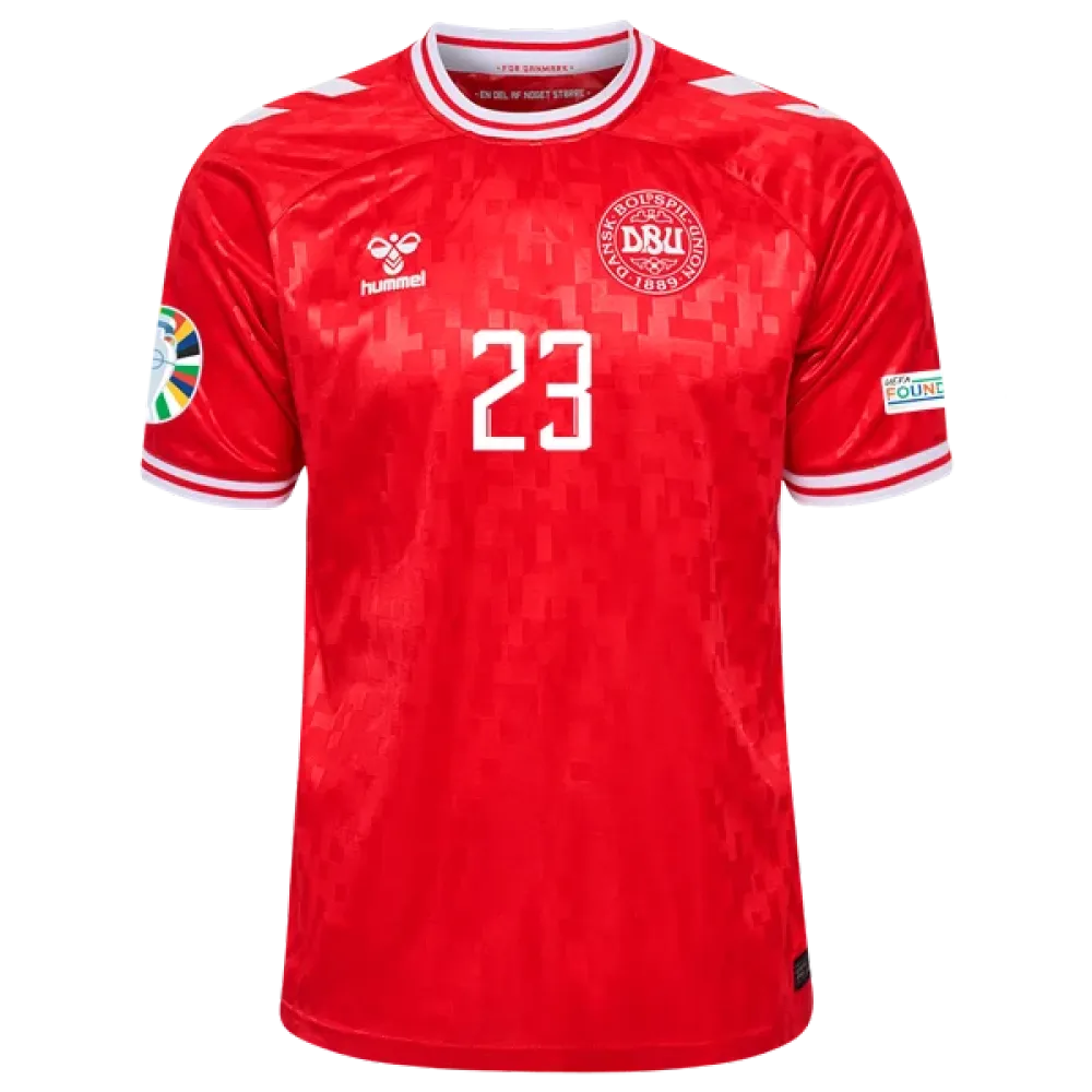 Pierre-Emile Højbjerg Denmark 24/25 Home Jersey